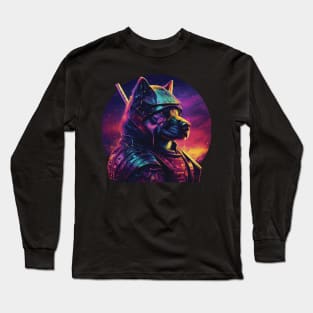 Samurai dog Long Sleeve T-Shirt